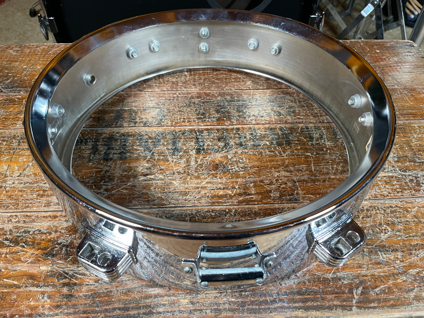 1970s Ludwig 3x13 No. 405 Piccolo Snare Drum Chrome