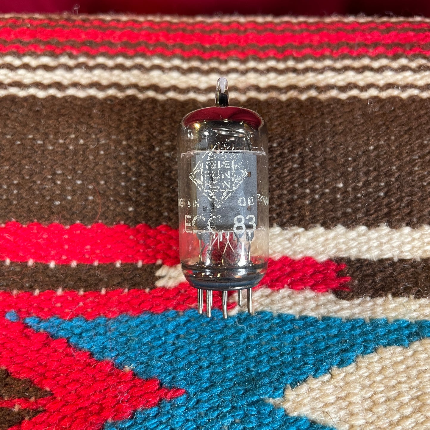 Vintage Telefunken ECC83 / 12AX7 Smooth Plate Preamp Tube Valve Made In Germany Diamond #51