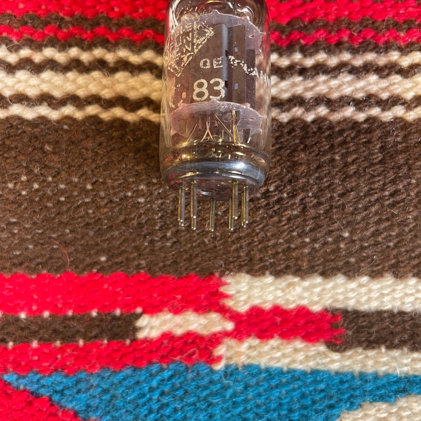 Vintage Telefunken ECC83 / 12AX7 Smooth Plate Preamp Tube Valve Made In Germany Diamond #51