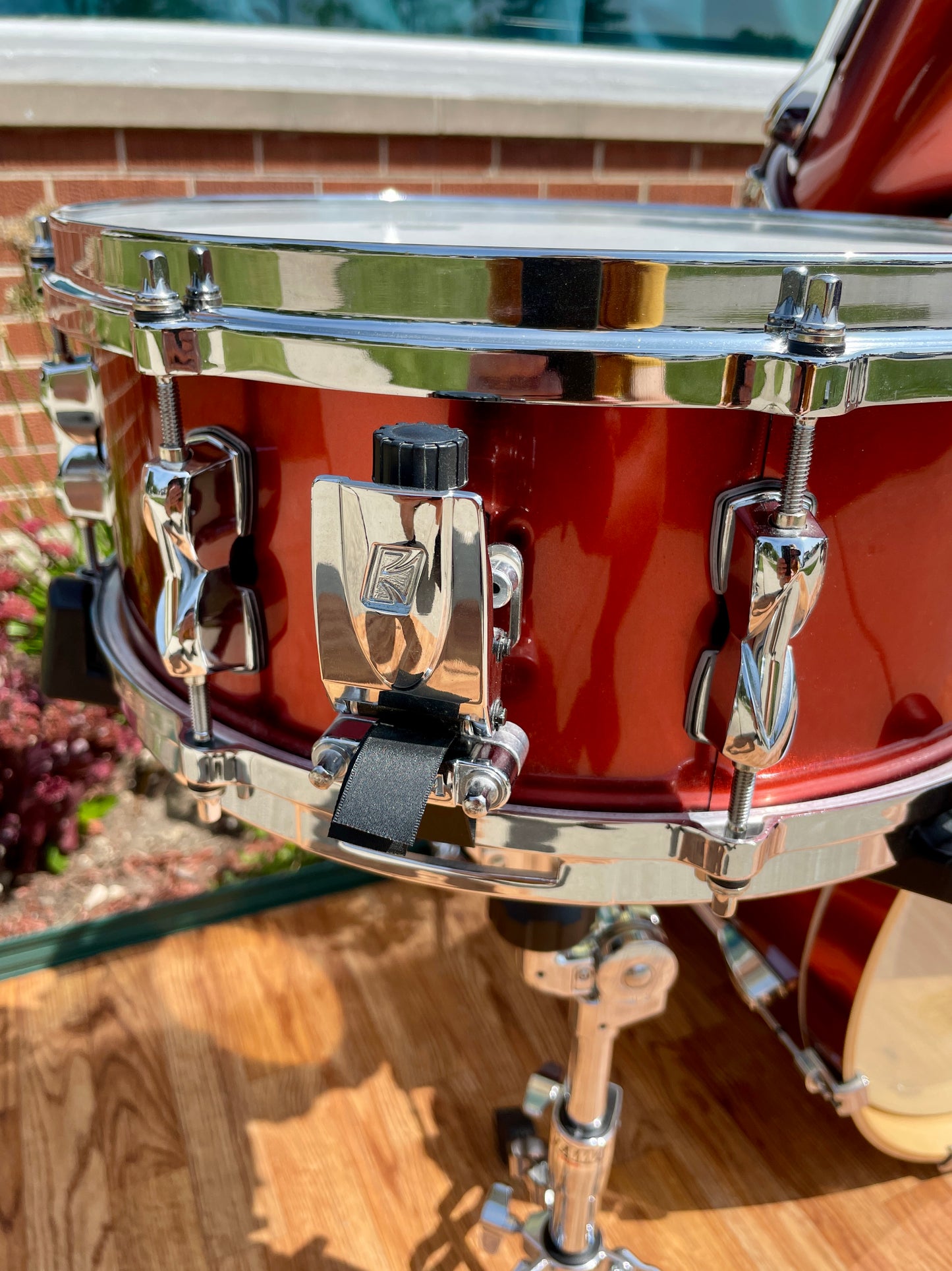 2007 Tama Superstar Drum Set Copper Mist Metallic 22/10/12/14/5.5x14 w/ Hardware