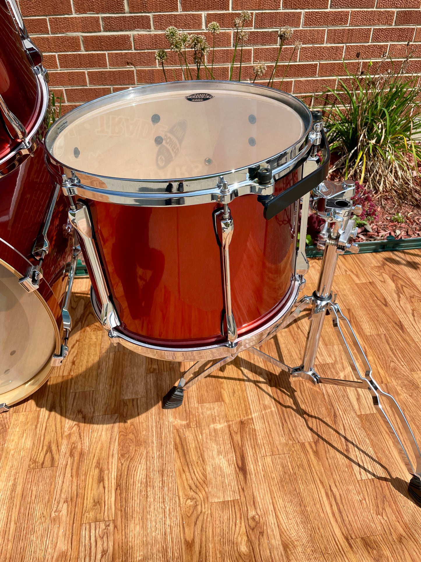 2007 Tama Superstar SK52F Drum Set Copper Mist Metallic 22/10/12/14/5.5x14