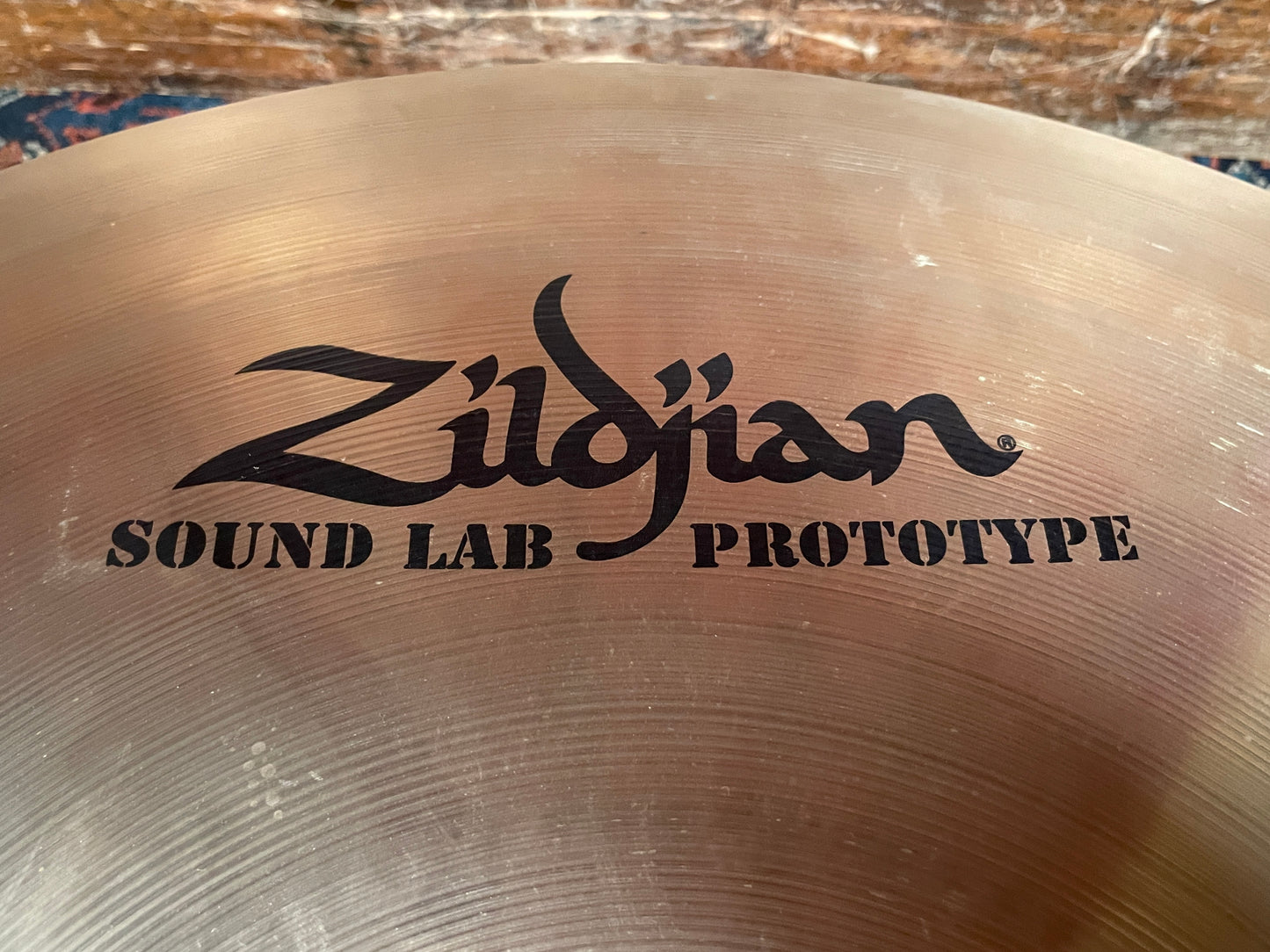 22" Zildjian Sound Lab Prototype Ride Cymbal *RARE* 2912g *Video Demo*