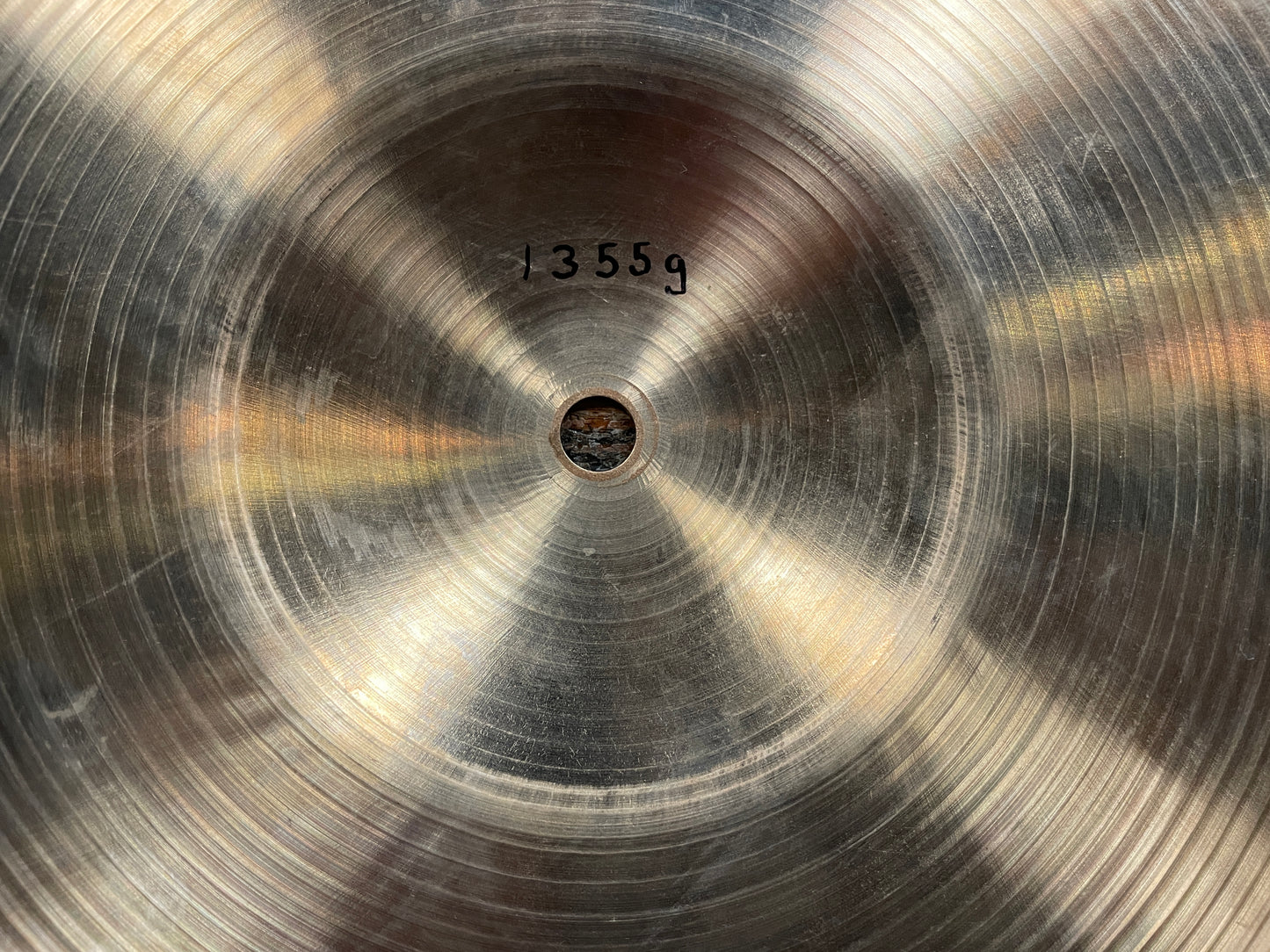 18" Paiste Formula 602 Pre-Serial 1960s Crash Cymbal 1355g *Video Demo*