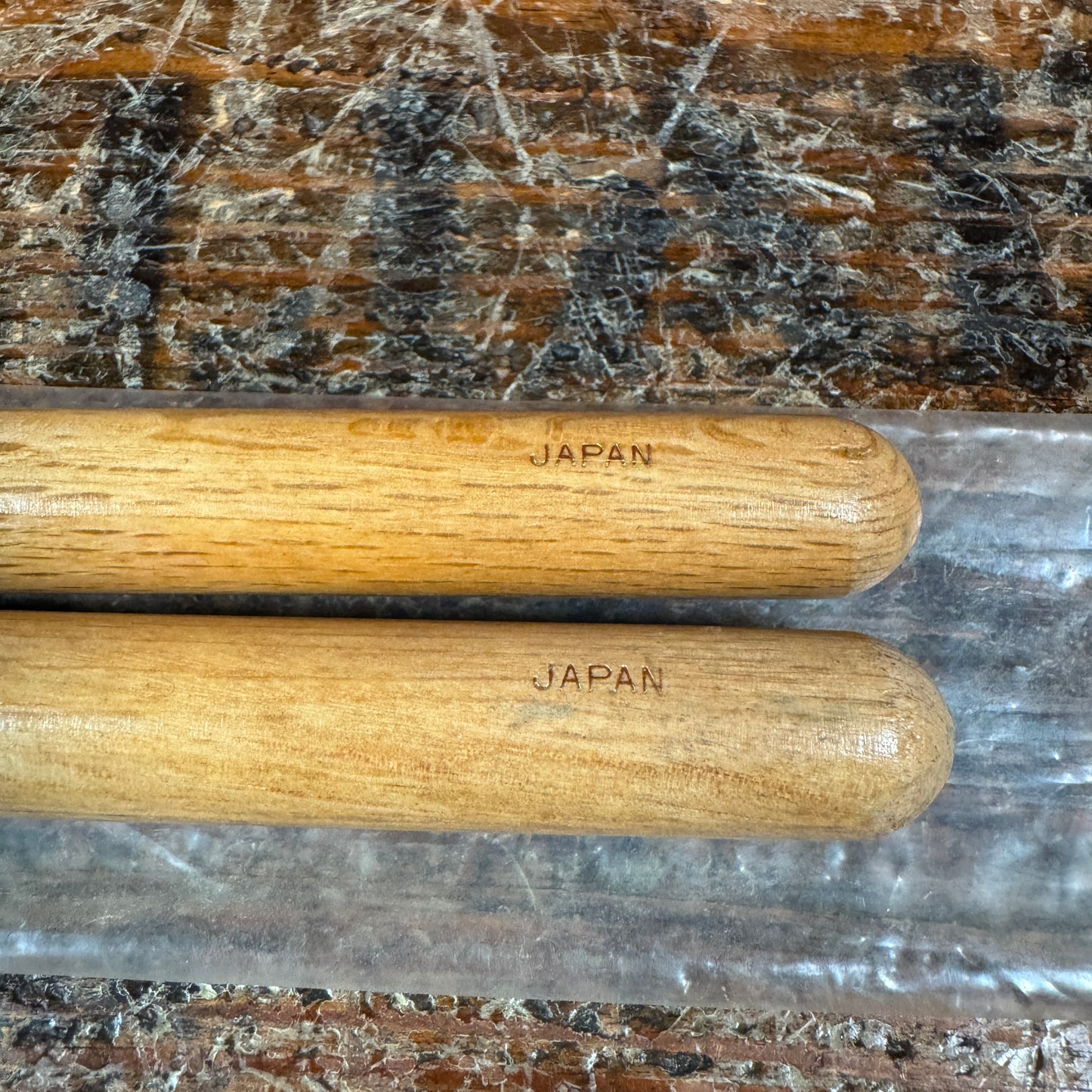 1960s Camco Astro Oak 2B Wood Tip Drum Sticks w/ Original Bag NOS