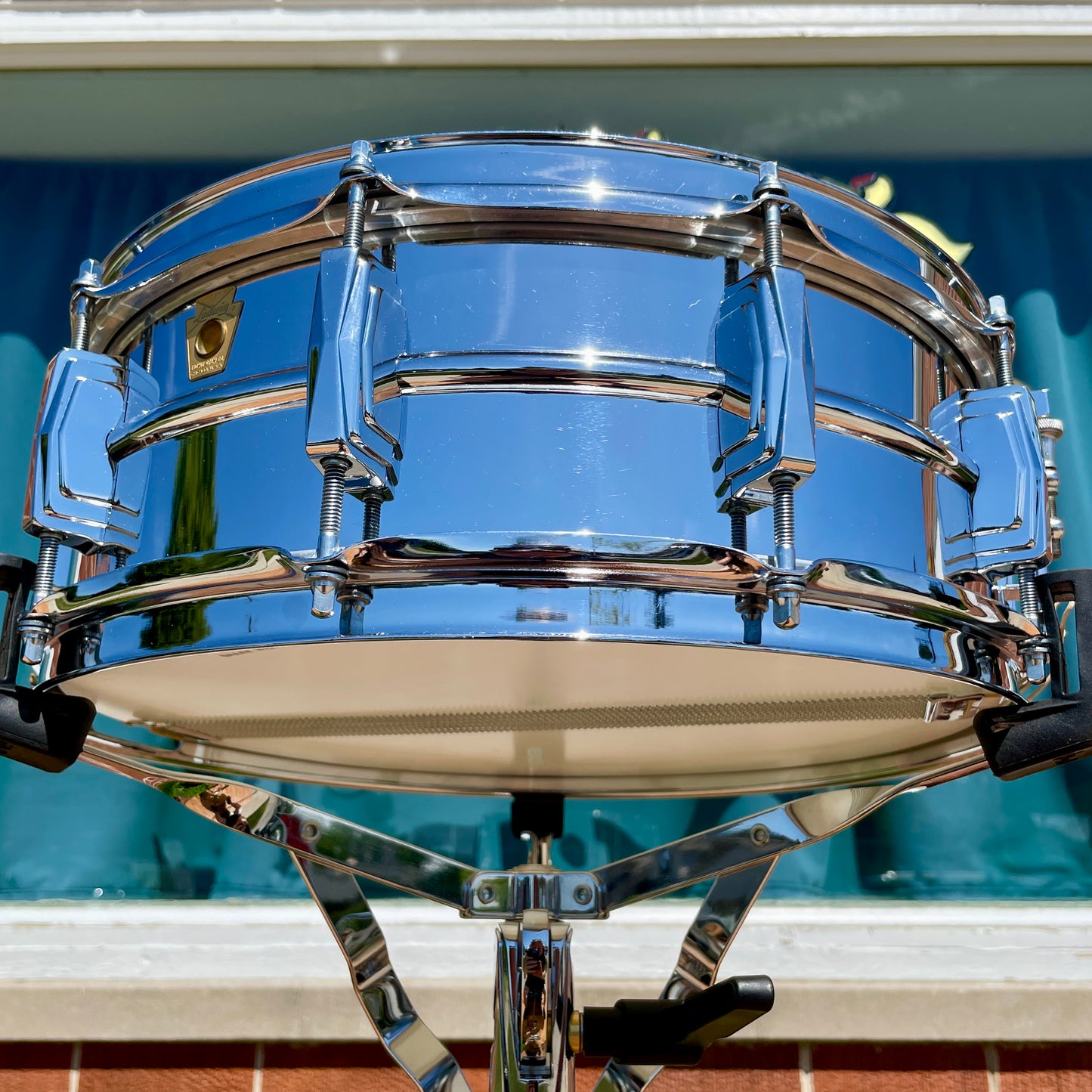 1968 Ludwig 5x14 Supraphonic No. 400 Snare Drum Supra-Phonic CLEAN!