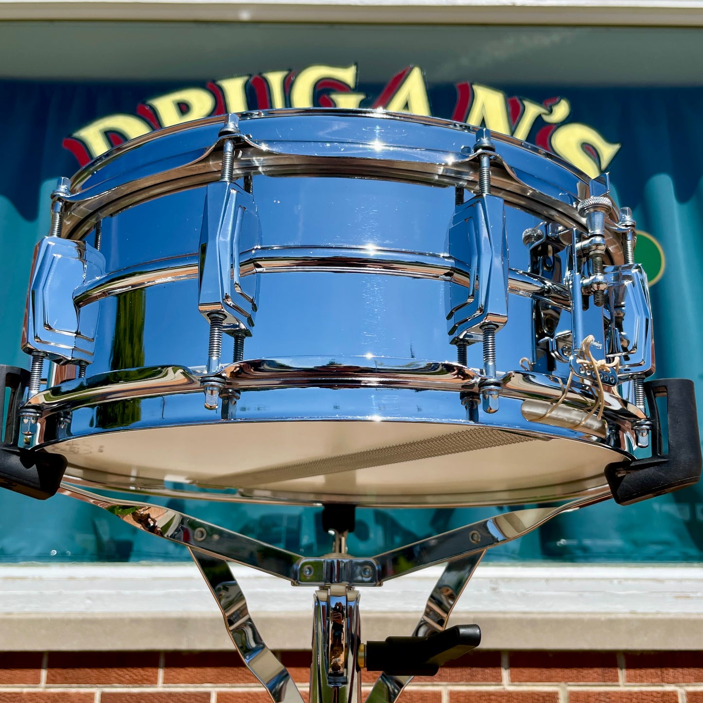 1968 Ludwig 5x14 Supraphonic No. 400 Snare Drum Supra-Phonic CLEAN!