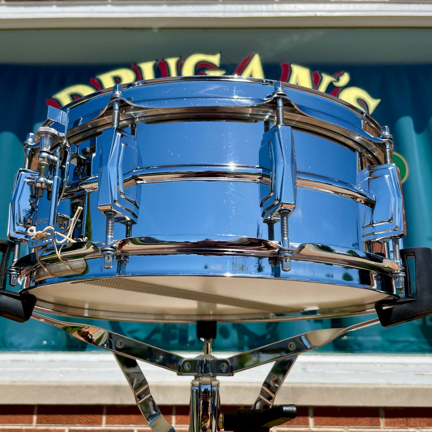 1968 Ludwig 5x14 Supraphonic No. 400 Snare Drum Supra-Phonic CLEAN!