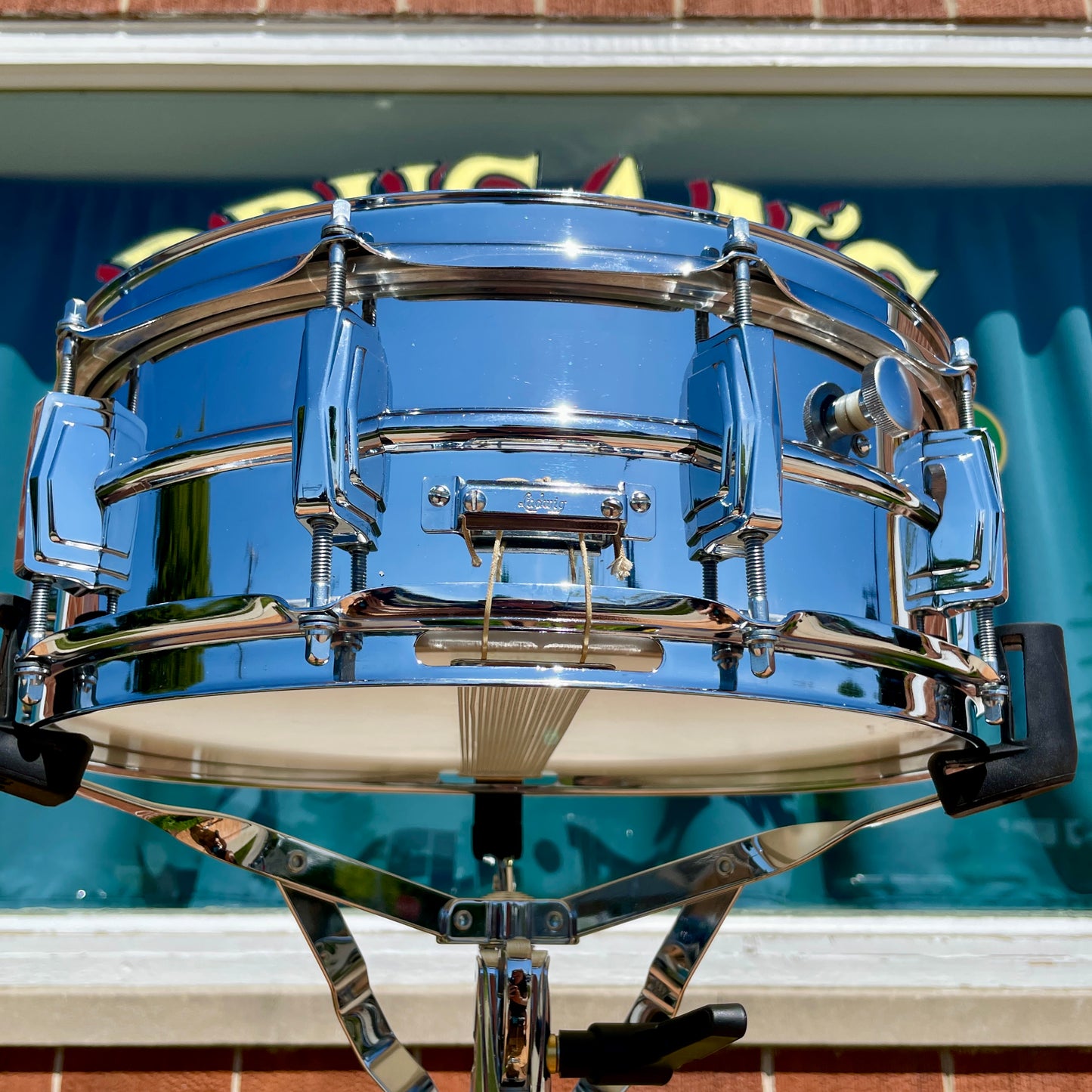1968 Ludwig 5x14 Supraphonic No. 400 Snare Drum Supra-Phonic CLEAN!