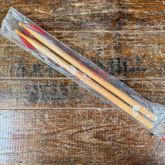 1960s Slingerland Haskell Harr 2B Wood Tip Drum Sticks w/ Original Bag NOS