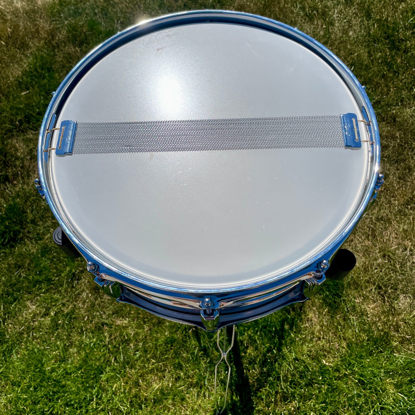 1968 Ludwig 5x14 Supraphonic No. 400 Snare Drum Supra-Phonic CLEAN!