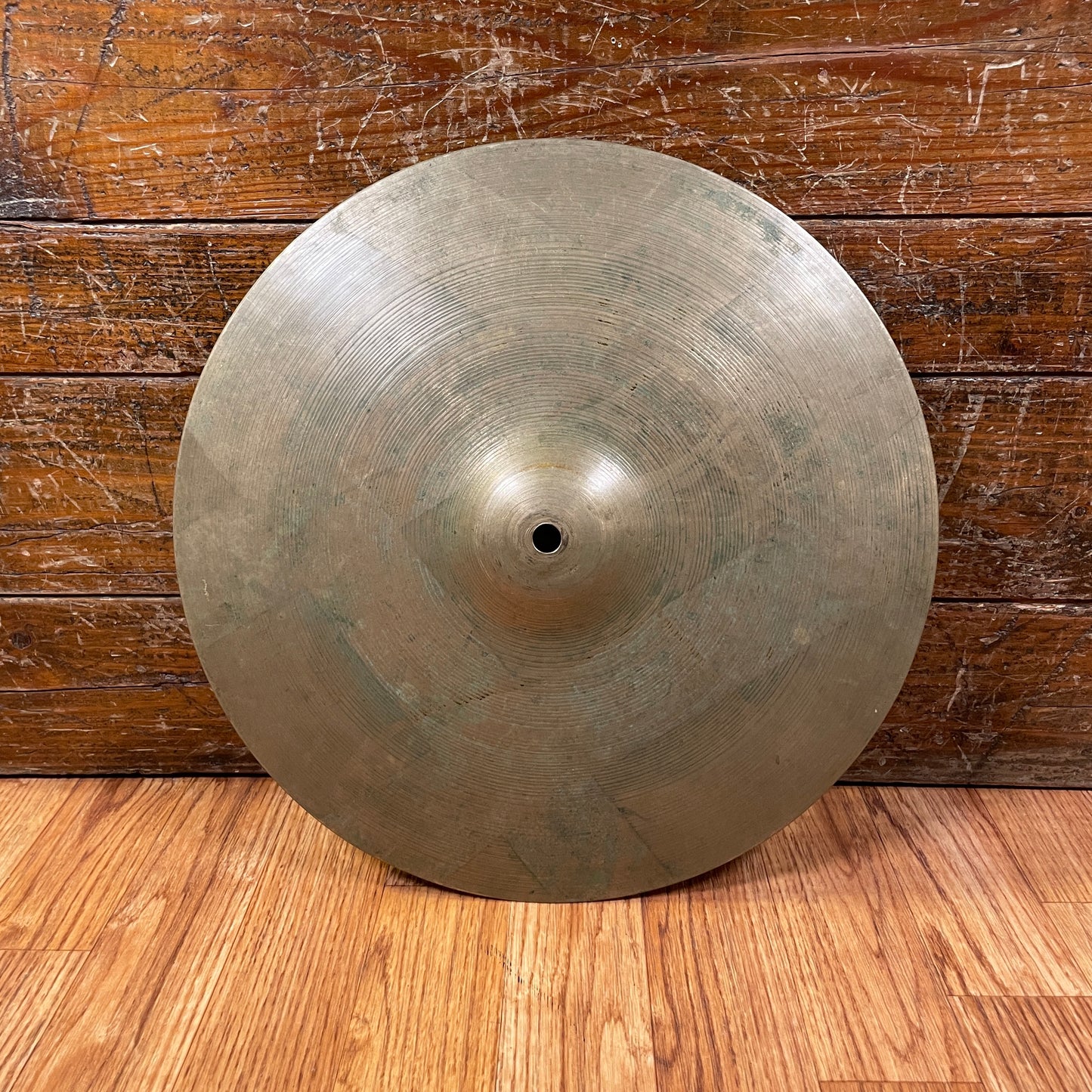14" Vintage Super Zyn Hi-Hat Cymbal Single 898g Premier Made in England
