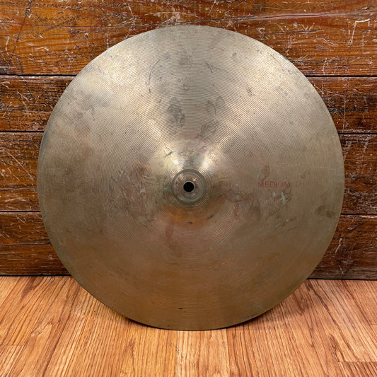 15" Dixie Medium Thin Crash Cymbal 712g Made in Switzerland by Paiste *Video Demo*