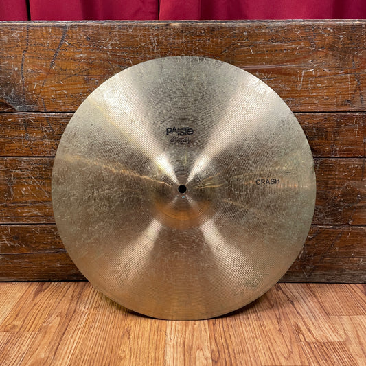 16" Vintage Paiste 404 Crash Cymbal 874g