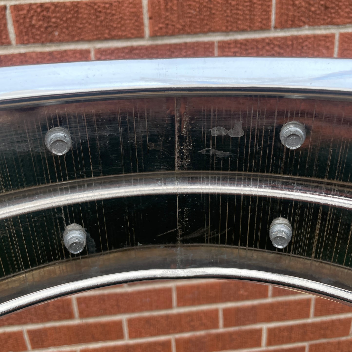 1960s Ludwig 5x14 Pre-Serial Super 400 Supraphonic Chrome Over Brass Snare Drum COB