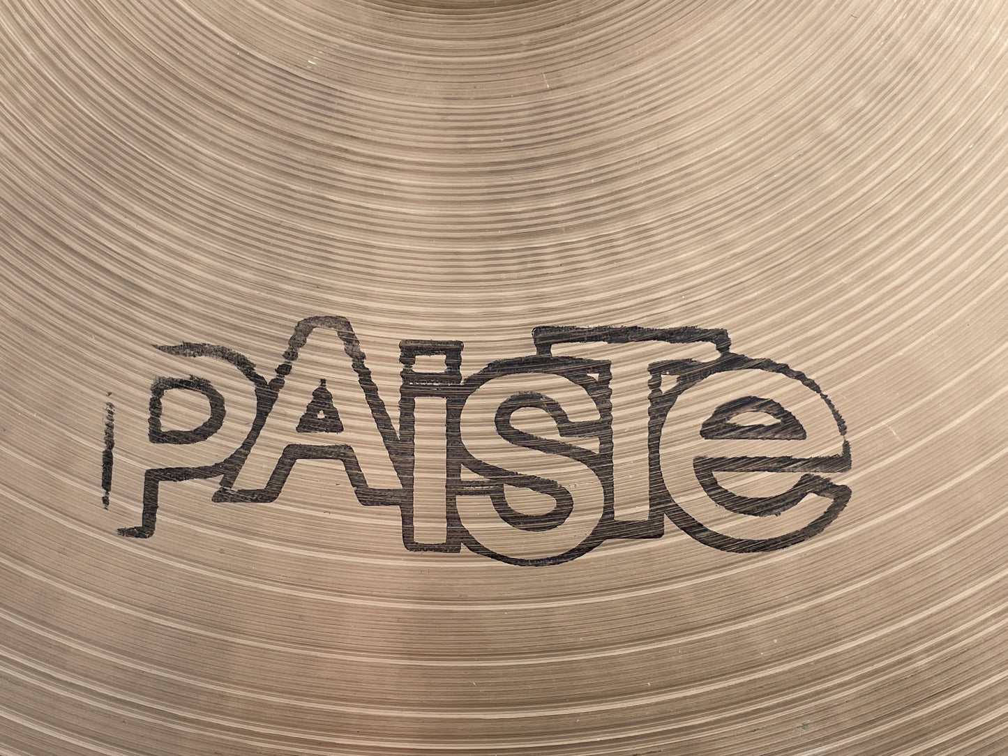 20" Paiste 1975 Black Label 2002 Medium Crash Cymbal 1950g Bonham *Video Demo*