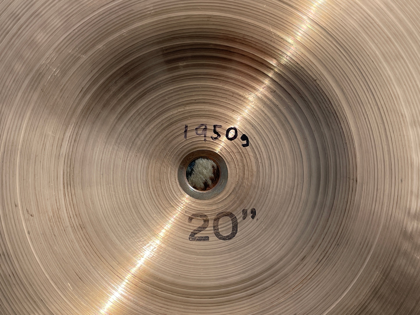 20" Paiste 1975 Black Label 2002 Medium Crash Cymbal 1950g Bonham *Video Demo*