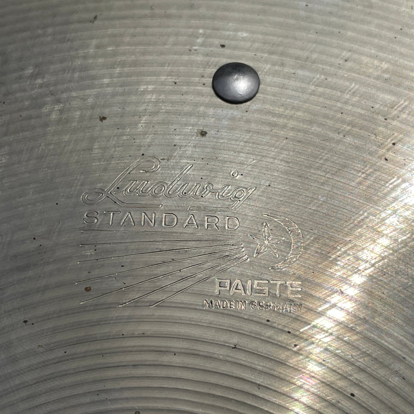 10" Paiste 1960s Ludwig Standard Thin Splash Cymbal w/ Rivets 250g *Video Demo*