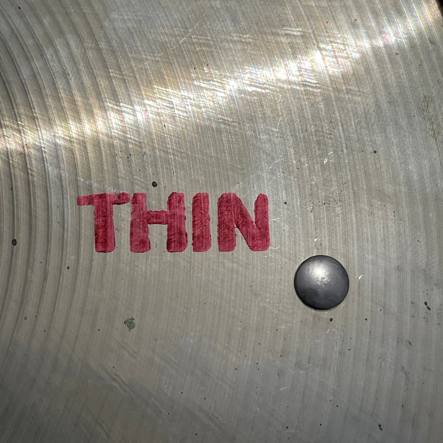 10" Paiste 1960s Ludwig Standard Thin Splash Cymbal w/ Rivets 250g *Video Demo*
