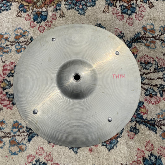 10" Paiste 1960s Ludwig Standard Thin Splash Cymbal w/ Rivets 264g *Video Demo*