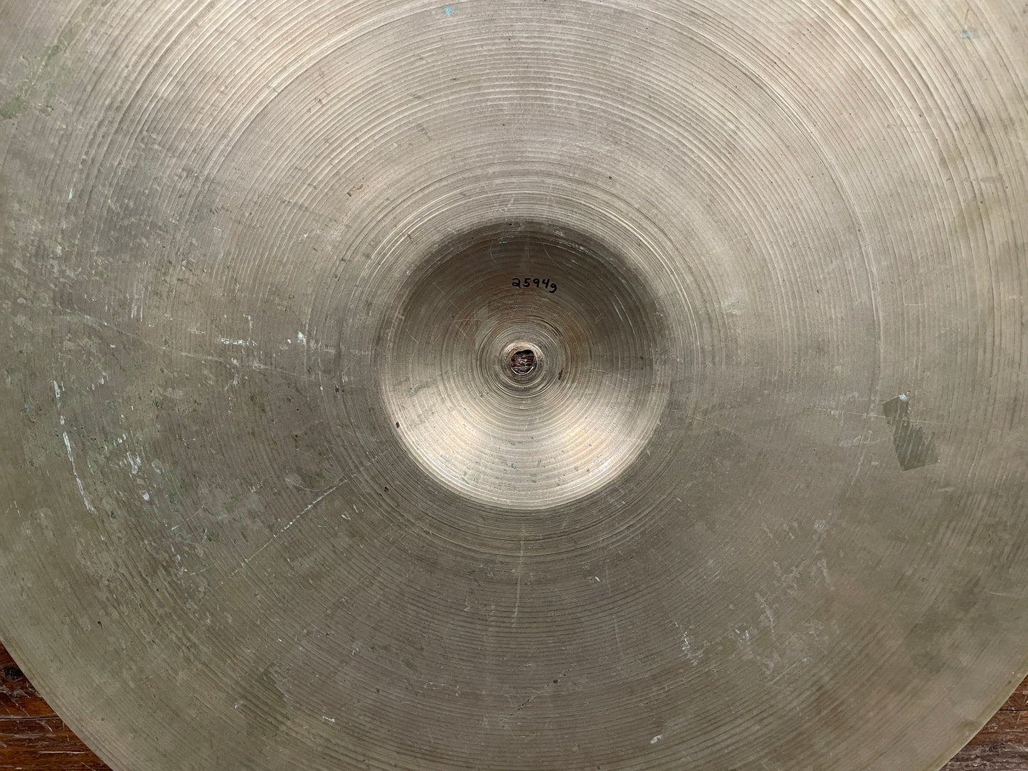 22" Zildjian A 1950s Large Stamp Ride Cymbal 2594g *Video Demo*