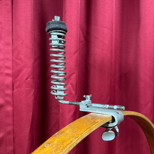 1920s Leedy Spring Cymbal Holder No. 98 1/2 Nickel
