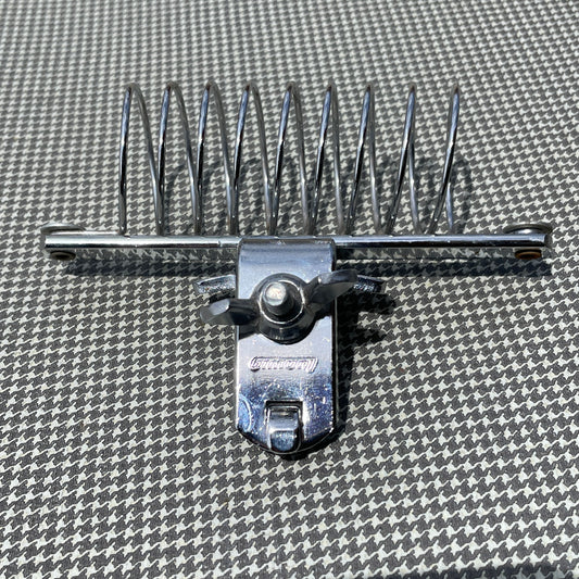 1970s Ludwig Drum Stick Holder No. 1324 Block Logo Chrome