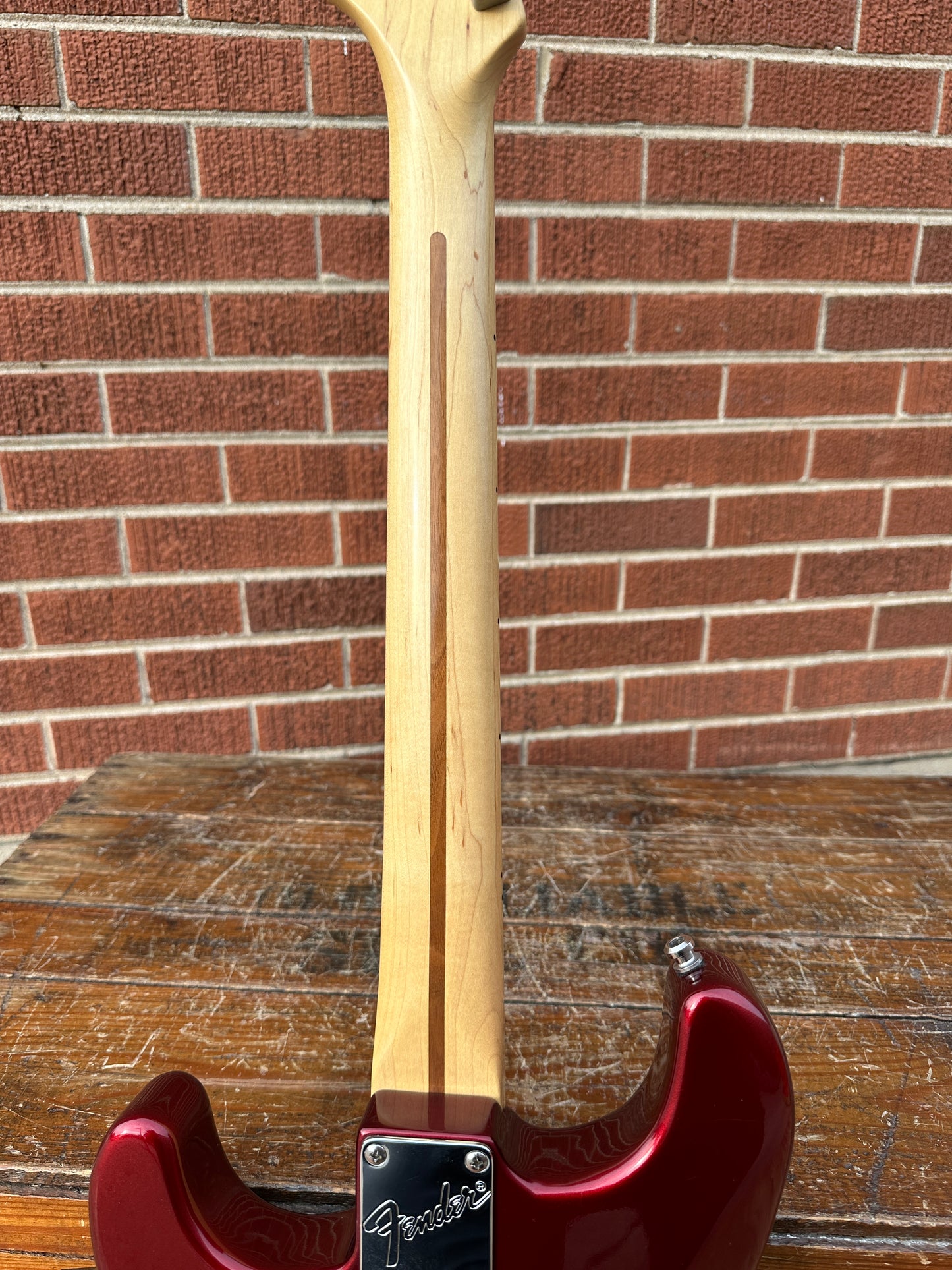 1991 Fender Stratocaster Plus Electric Guitar Candy Apple Red