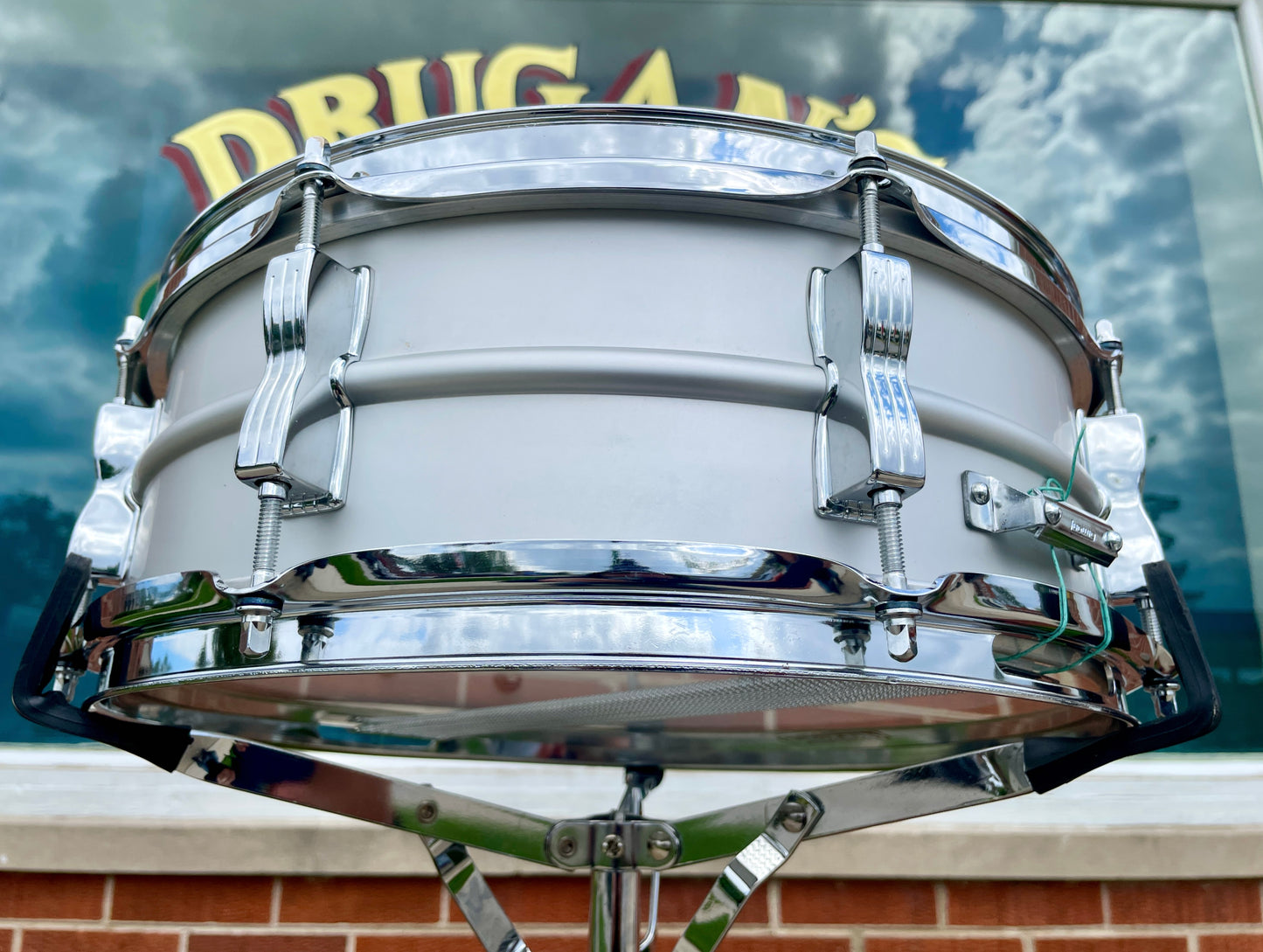 1970s-1980s Ludwig 5x14 Acrolite No. 404 Snare Drum