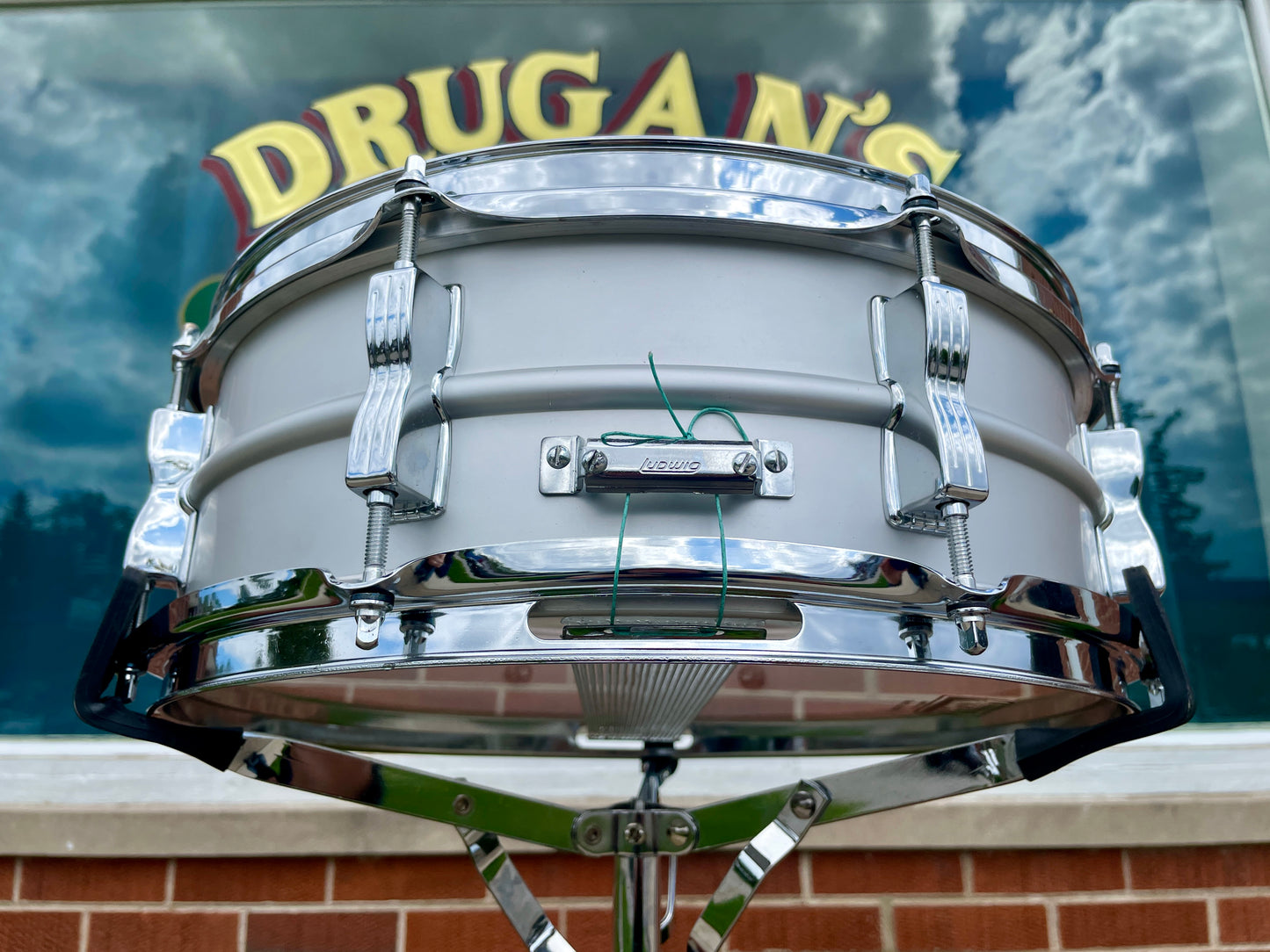 1970s-1980s Ludwig 5x14 Acrolite No. 404 Snare Drum