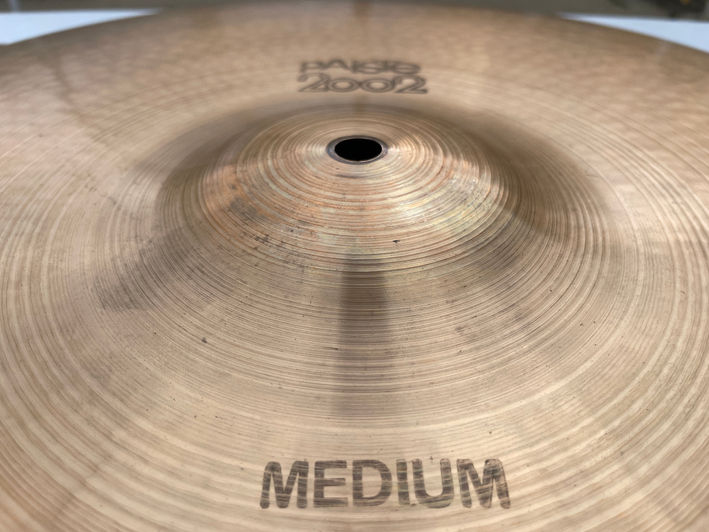 20" Paiste 1975 Black Label 2002 Medium Crash Cymbal 1950g Bonham *Video Demo*