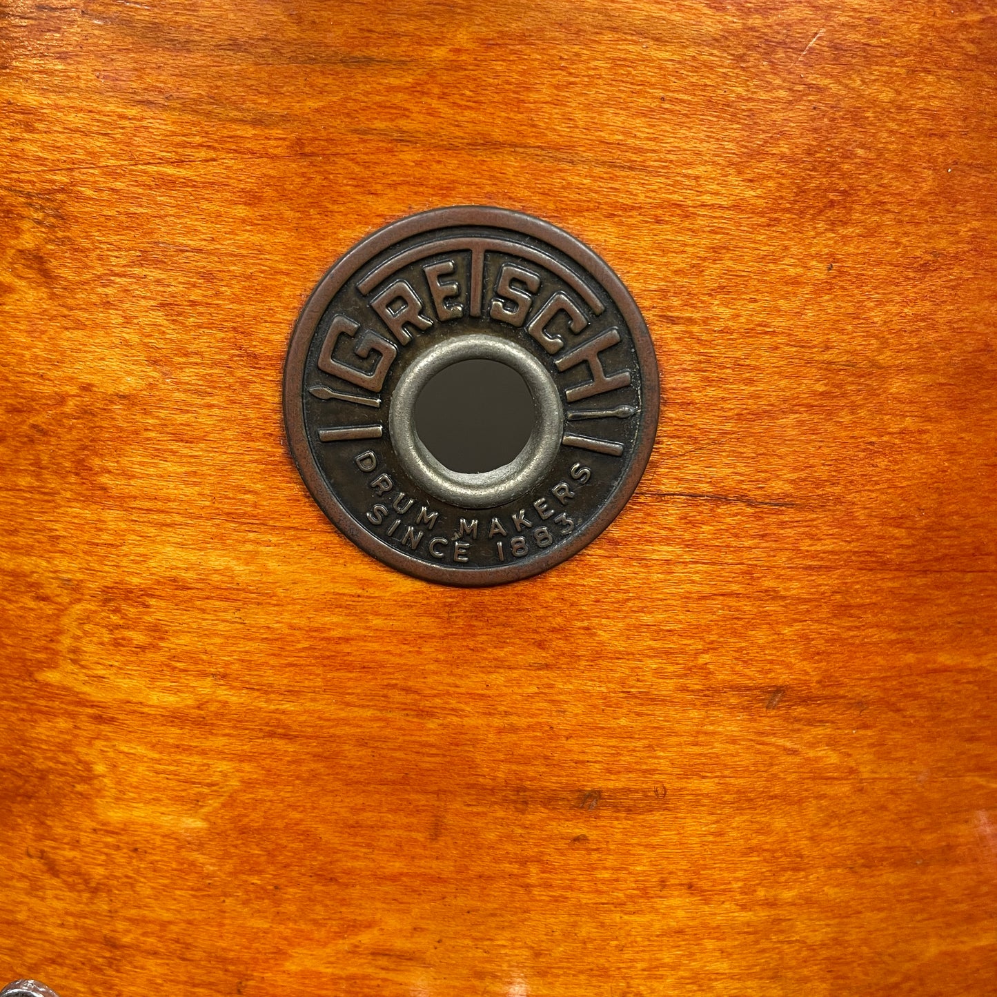 1960s Gretsch 12x16 Renown PX4532 Marching Snare Drum Mahogany