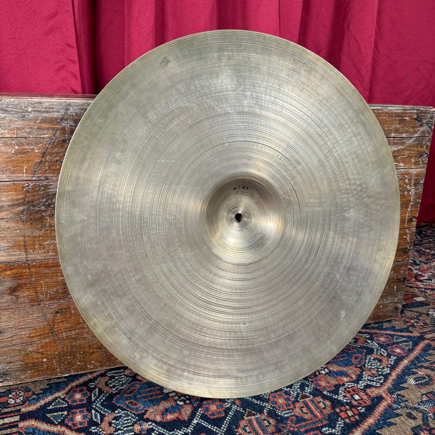 22" Zildjian A 1960s Ride Cymbal 2716g *Video Demo*