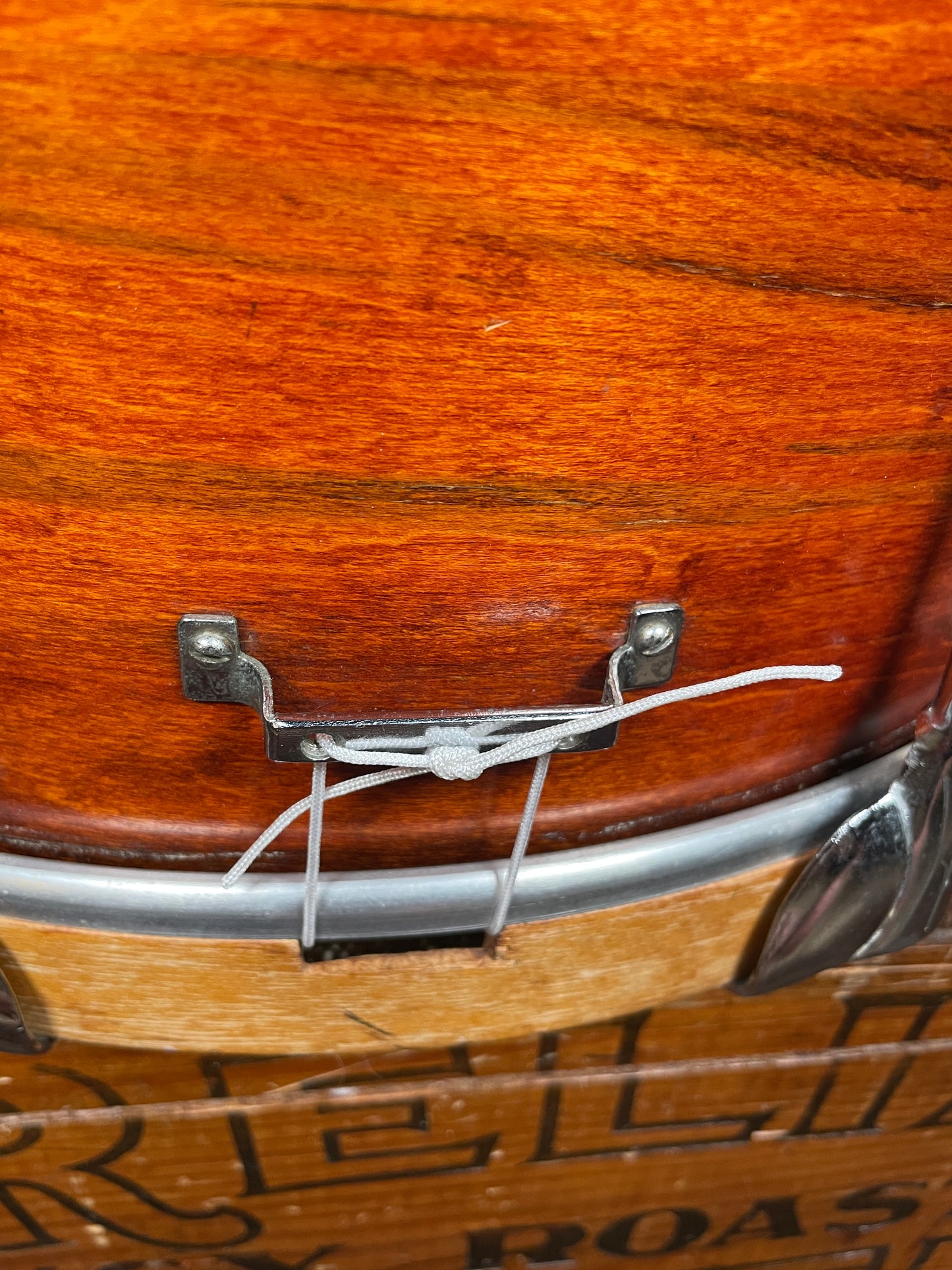 1960s Gretsch 12x16 Renown PX4532 Marching Snare Drum Mahogany