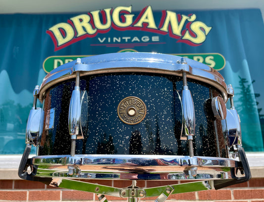 1958 Gretsch 5.5x14 Snare Drum 75th Anniversary Sparkle Round Badge