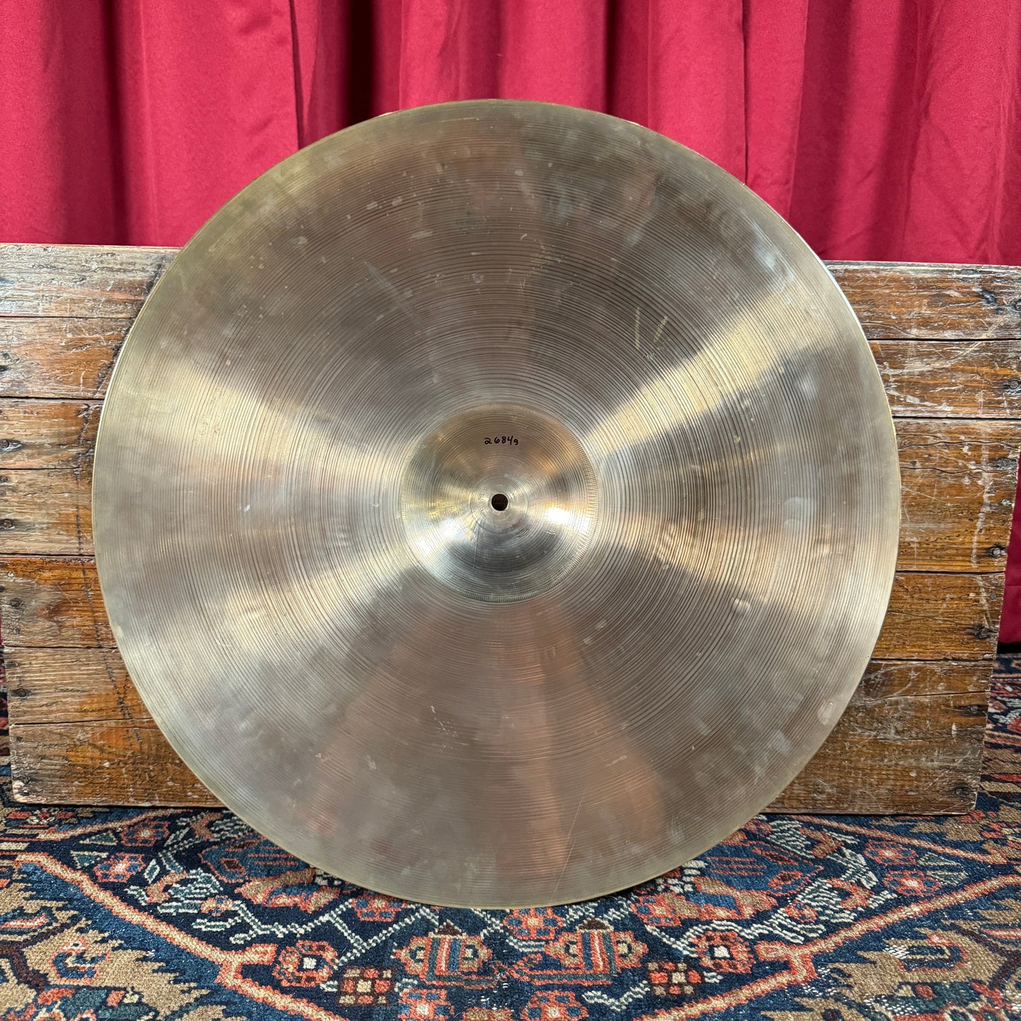 22" Zildjian A 1960s Ride Cymbal 2684g *Video Demo*