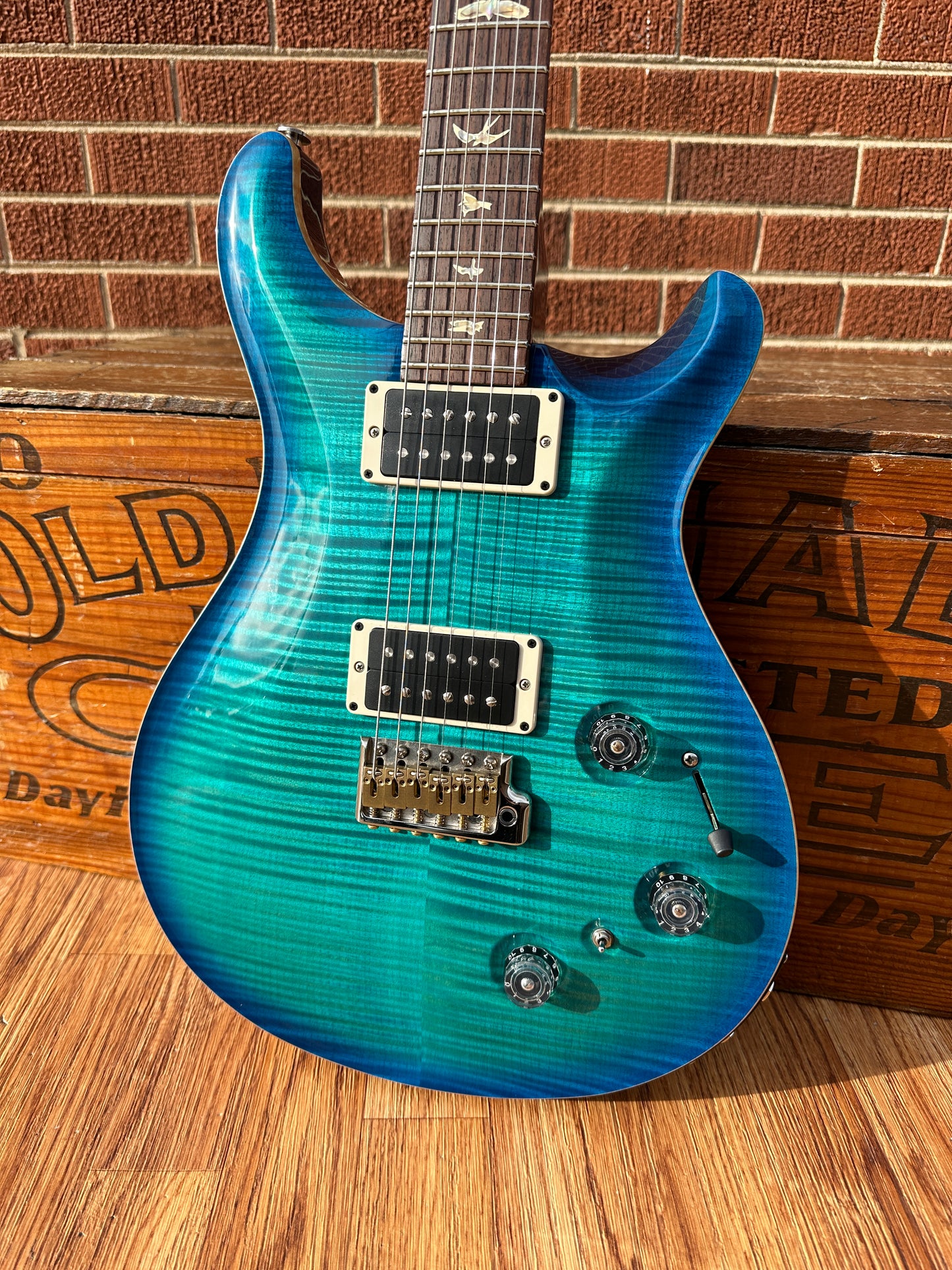 2013 PRS 10-Top P22 Makena Blue w/ Piezo Pickup & Tremolo Custom 22