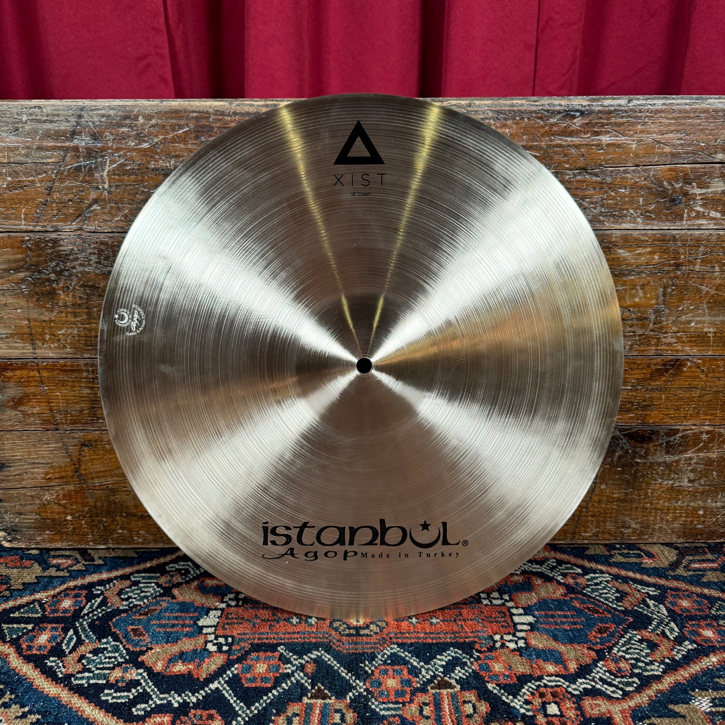 18" Istanbul Agop Xist Natural Crash Cymbal 1500g *Video Demo*