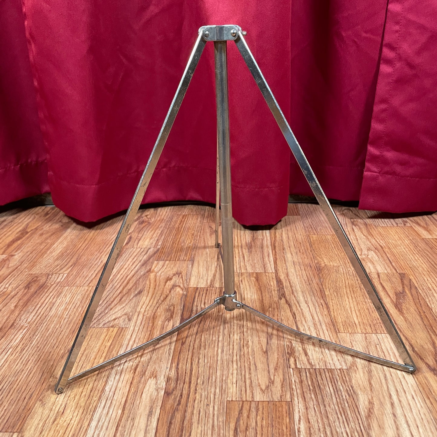 1930s Leedy No. 7260 Nickel Snare Drum Stand