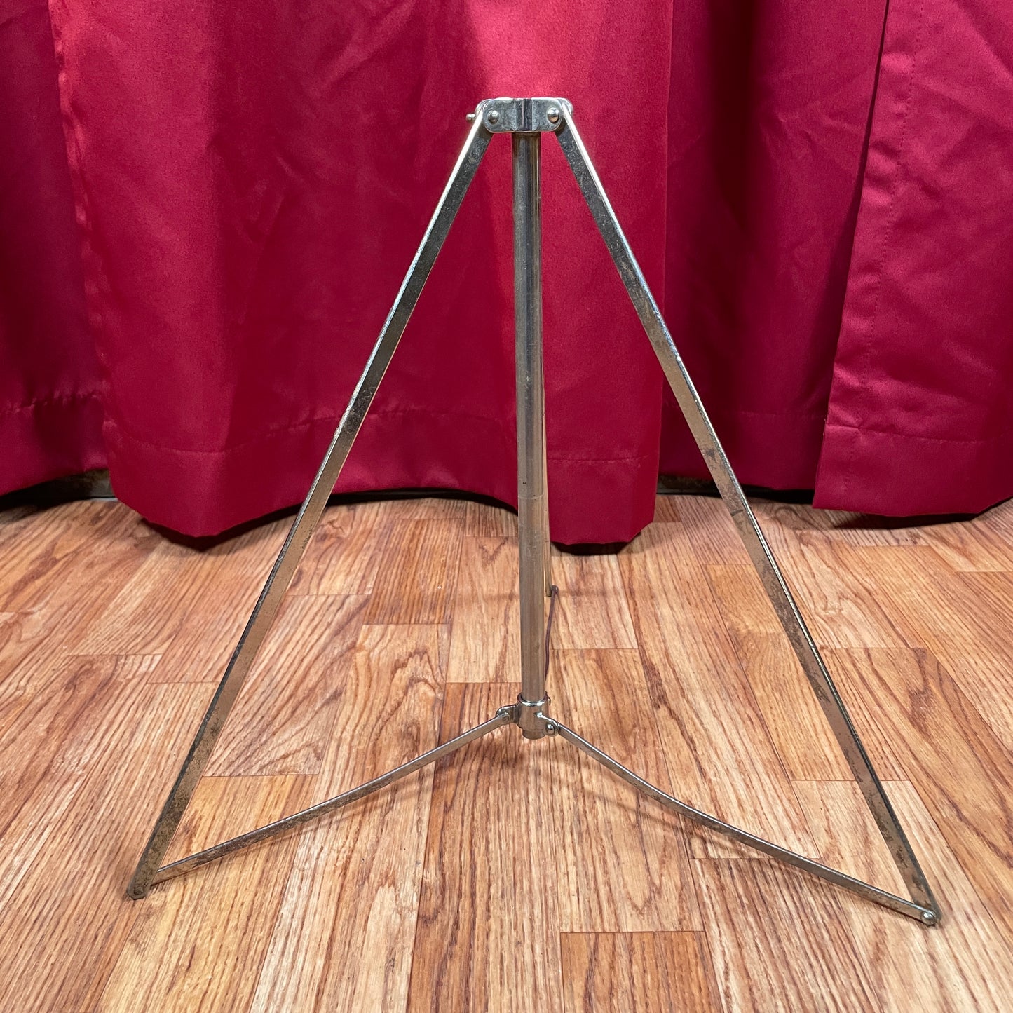 1930s Leedy No. 7260 Nickel Snare Drum Stand