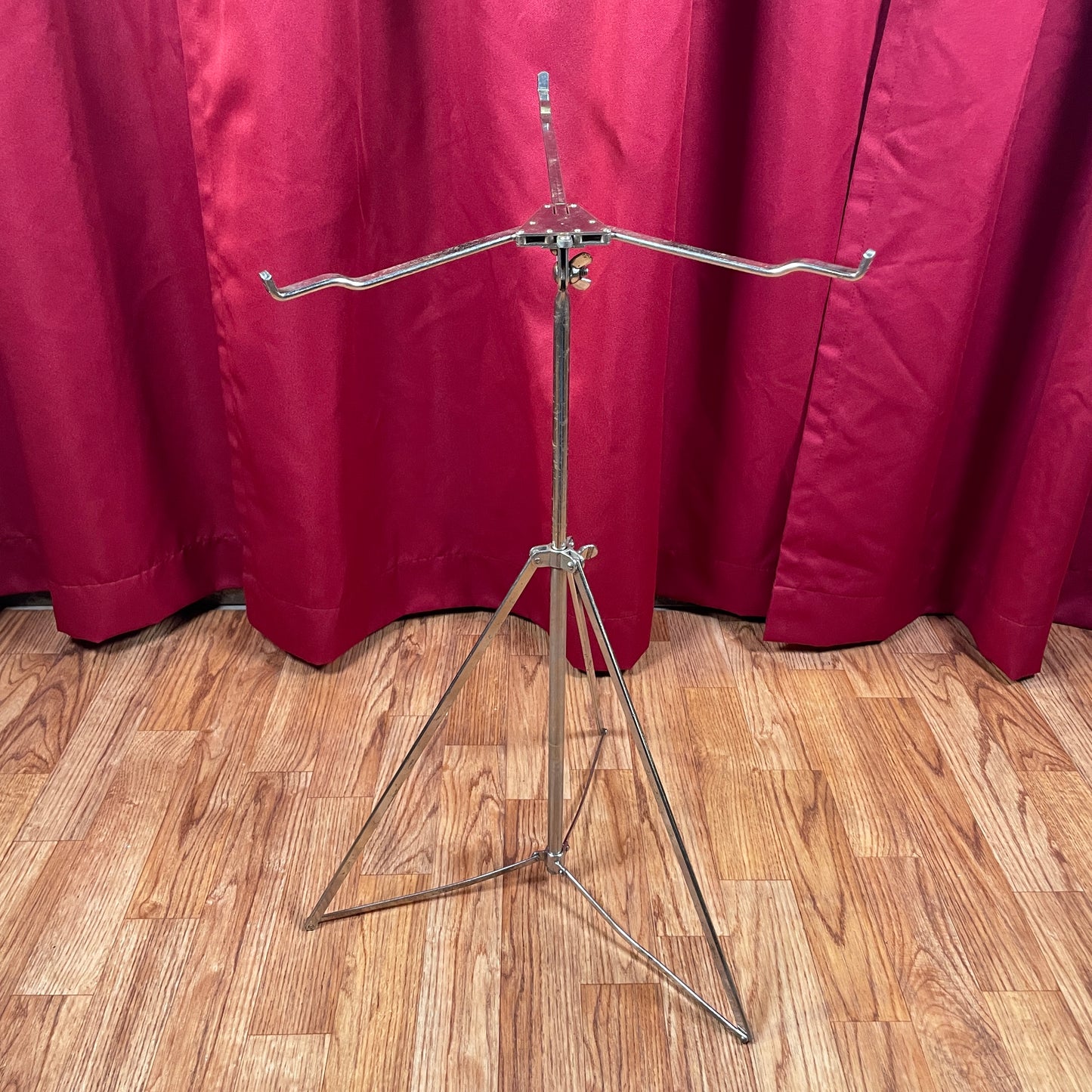 1930s Leedy No. 7260 Nickel Snare Drum Stand