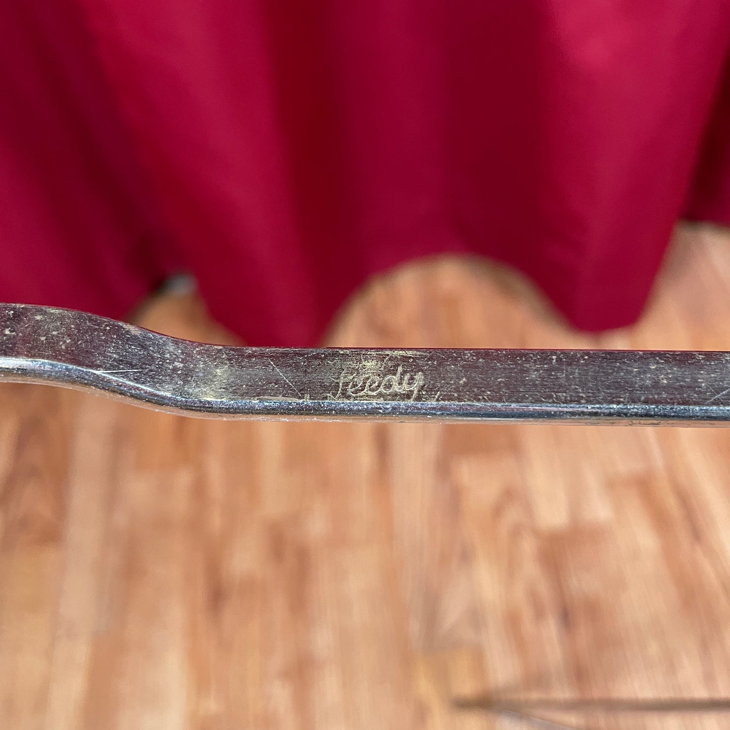 1930s Leedy No. 7260 Nickel Snare Drum Stand