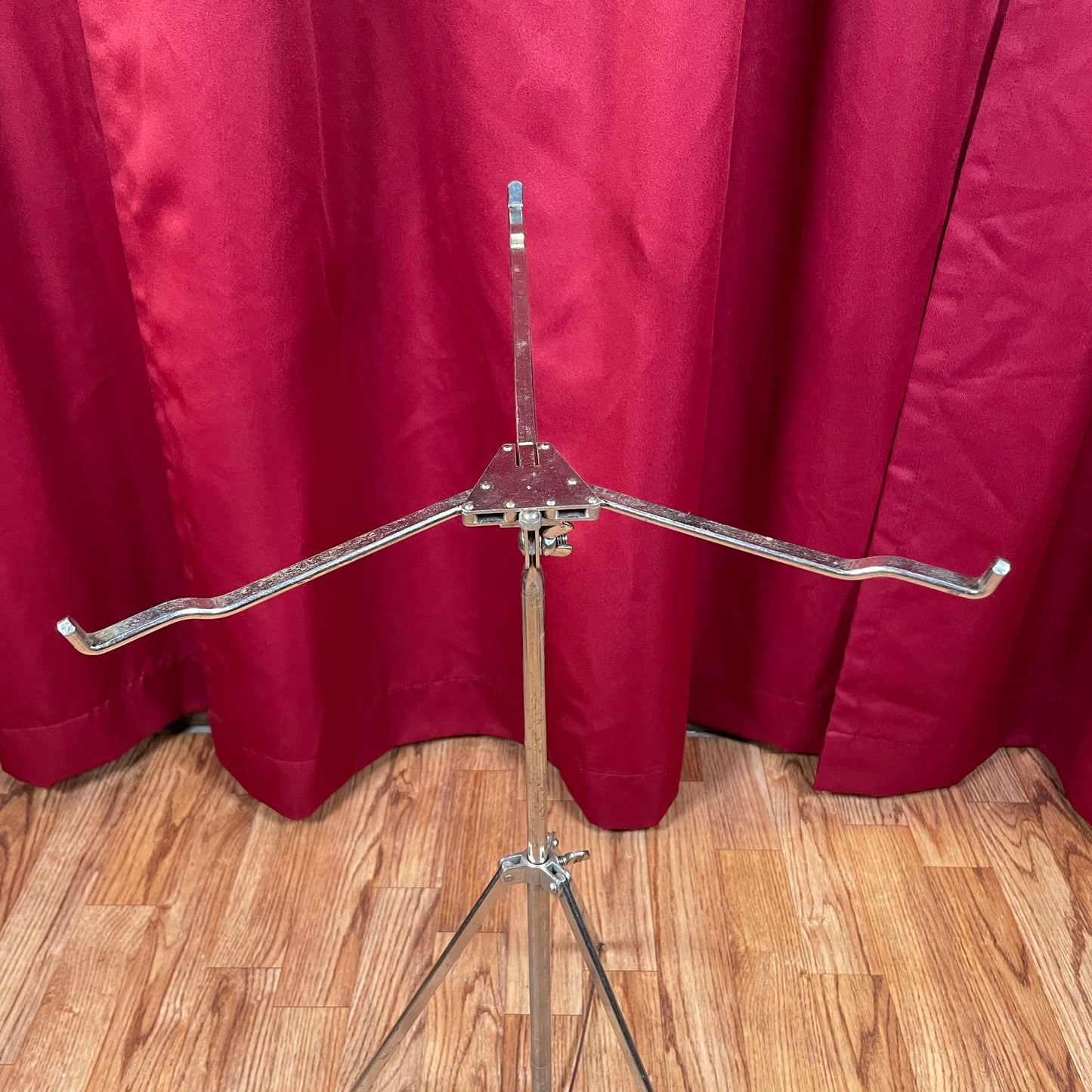 1930s Leedy No. 7260 Nickel Snare Drum Stand
