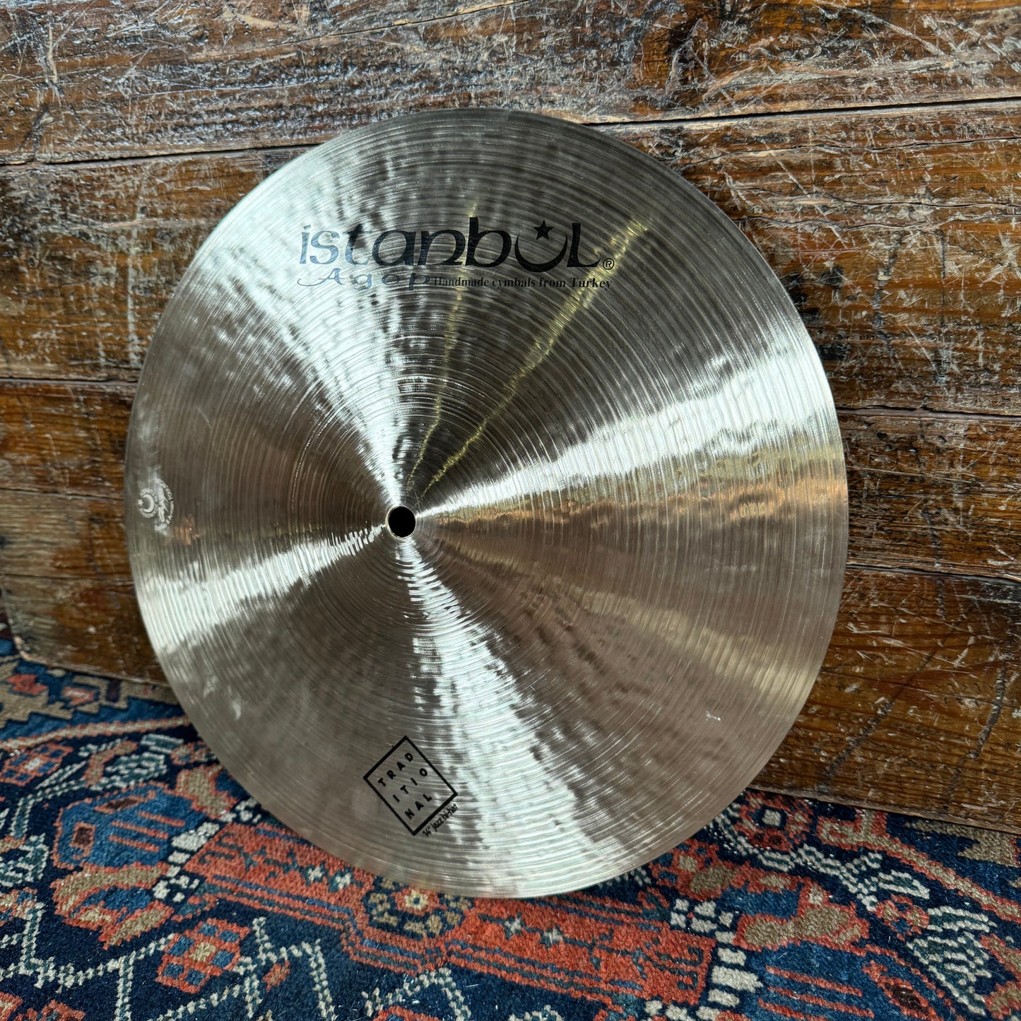 14" Istanbul Agop Traditional Jazz Hi-Hat Cymbal Pair 882g/1096g *Video Demo*