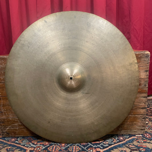26" Zildjian A 1950s Large Hollow Block Stamp Extra Thin Ride Cymbal 3954g *Video Demo*