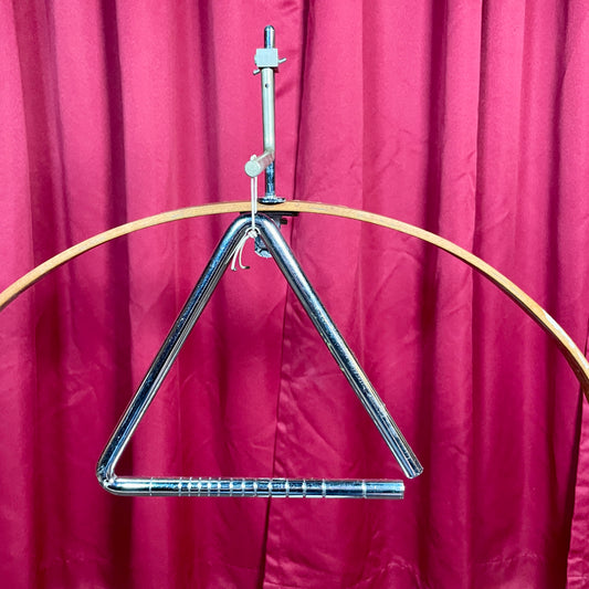 Vintage 8" Orchestral Steel Ribbed Triangle