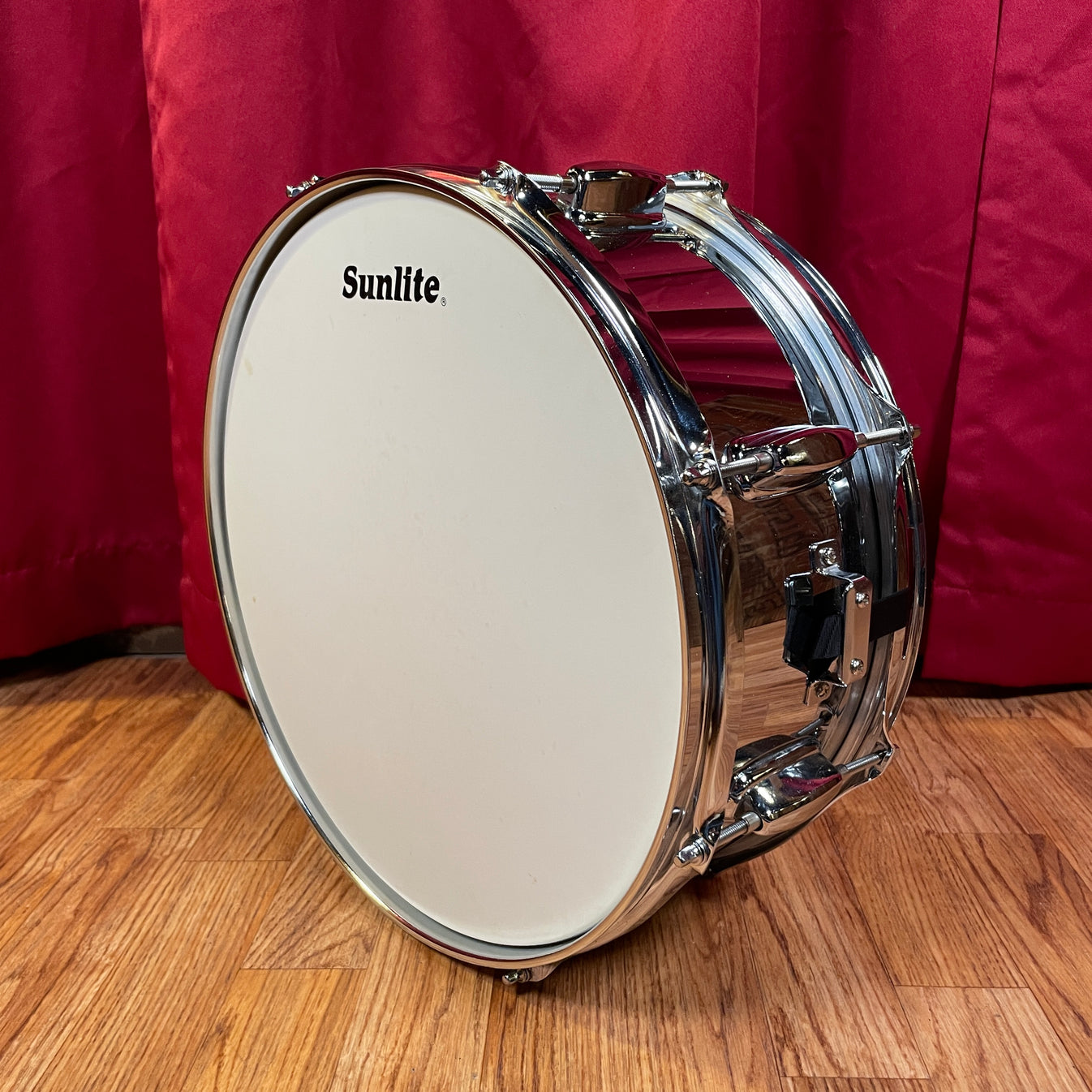 Sunlite 5.5x14 Steel Snare Drum Student Set w/ Stand, Backpack Case, a
