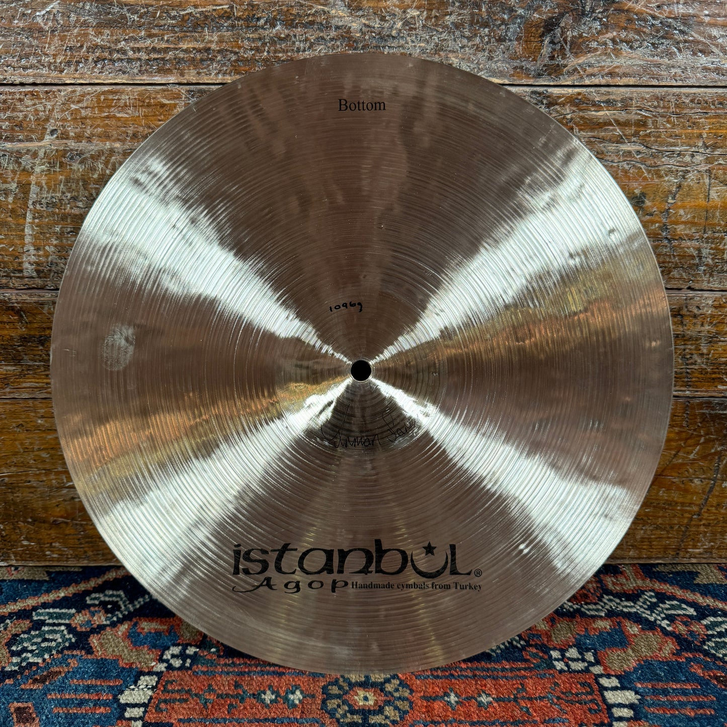 14" Istanbul Agop Traditional Jazz Hi-Hat Cymbal Pair 882g/1096g *Video Demo*