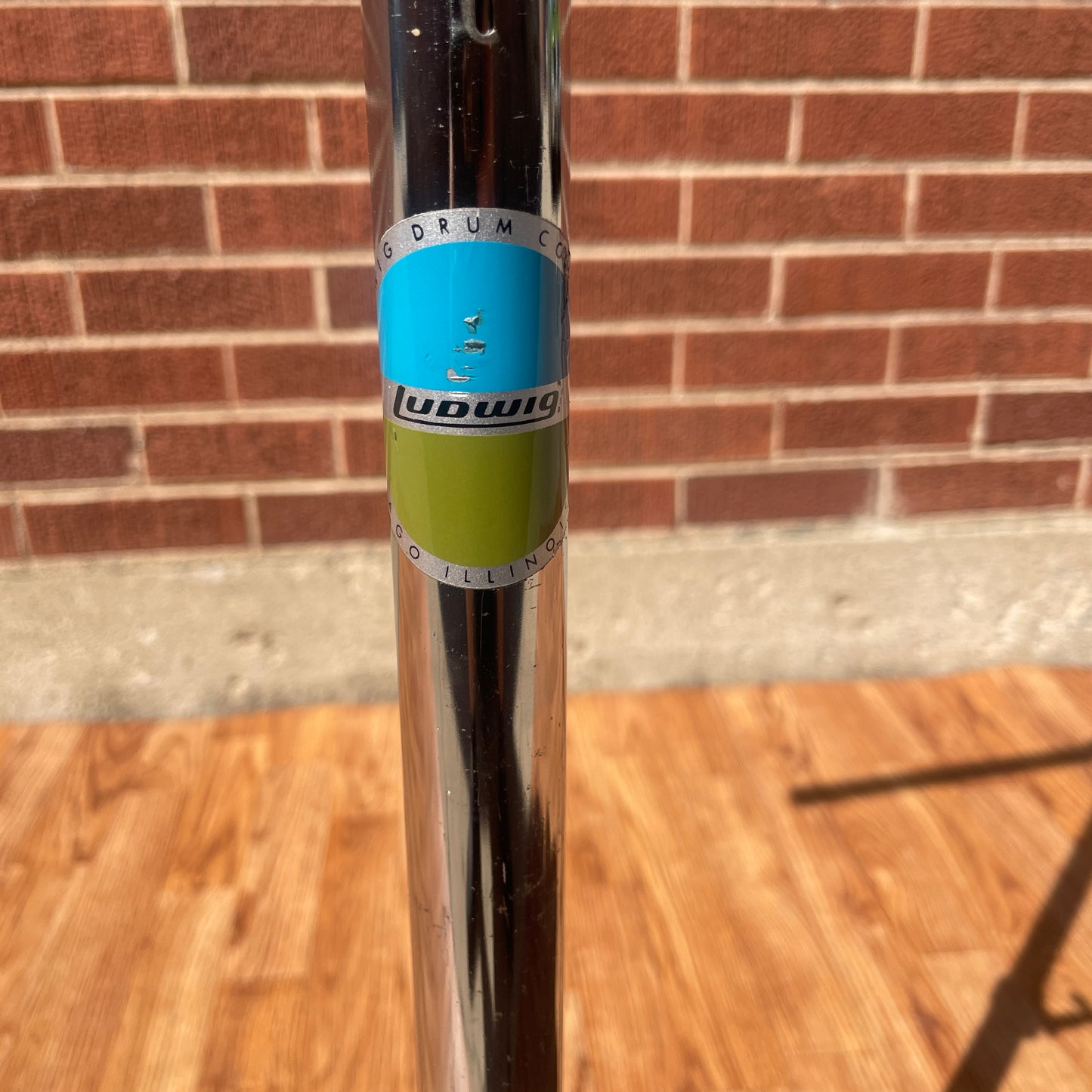 1976 Ludwig No. 1410 Atlas Boom Cymbal Stand Swivel Feet