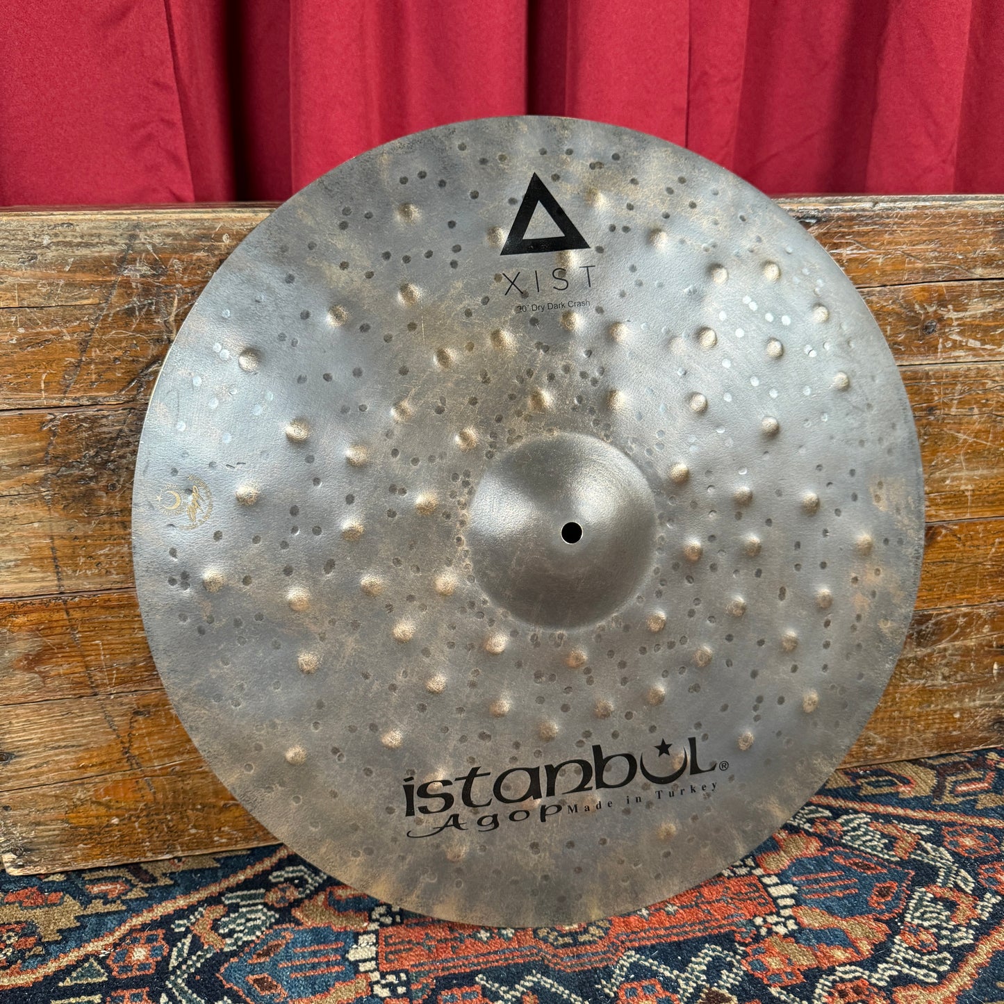20" Istanbul Agop Xist Dry Dark Crash Cymbal 1500g *Video Demo*