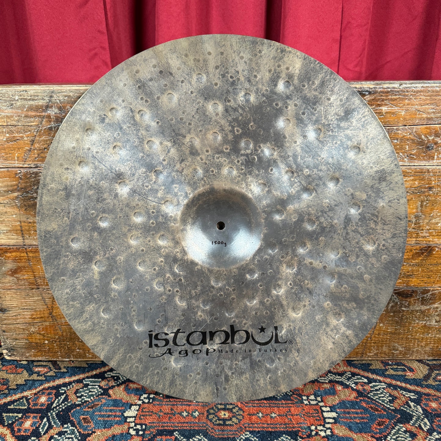 20" Istanbul Agop Xist Dry Dark Crash Cymbal 1500g *Video Demo*